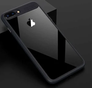 Apple iPhone 7 Plus Kılıf Zore Buttom Kapak - Mavi