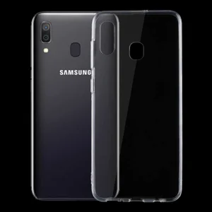 Galaxy A30 Kılıf Zore Süper Silikon Kapak - Renksiz