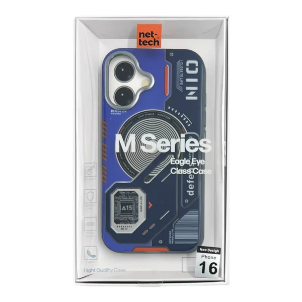 Nettech Apple iPhone 16 Plus Uyumlu NT-N043 Arka Koruma Kılıf (Mavi) NT-110941 - 3