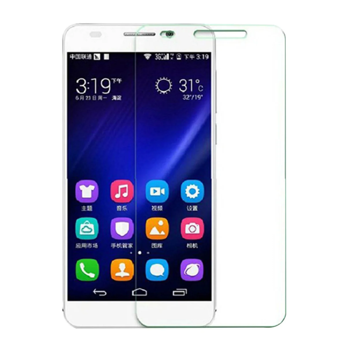 Nettech Huawei Honor 6 Uyumlu Ön Koruma Cam Ekran Koruyucu NT-18313