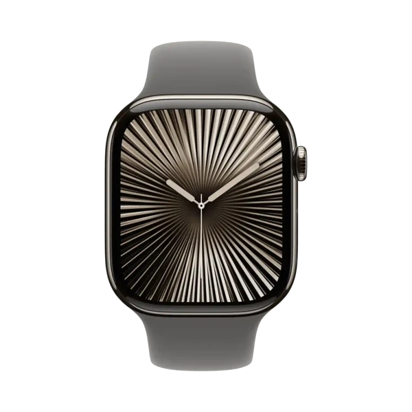 Apple Watch Series 10 - Titanyum - 46mm - Cellular - Natürel - 2