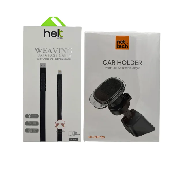 Nettech Lighting Kablo Promosyon Araç içi Yapışkan Etkili Telefon Tutucu NT-104375 - 1