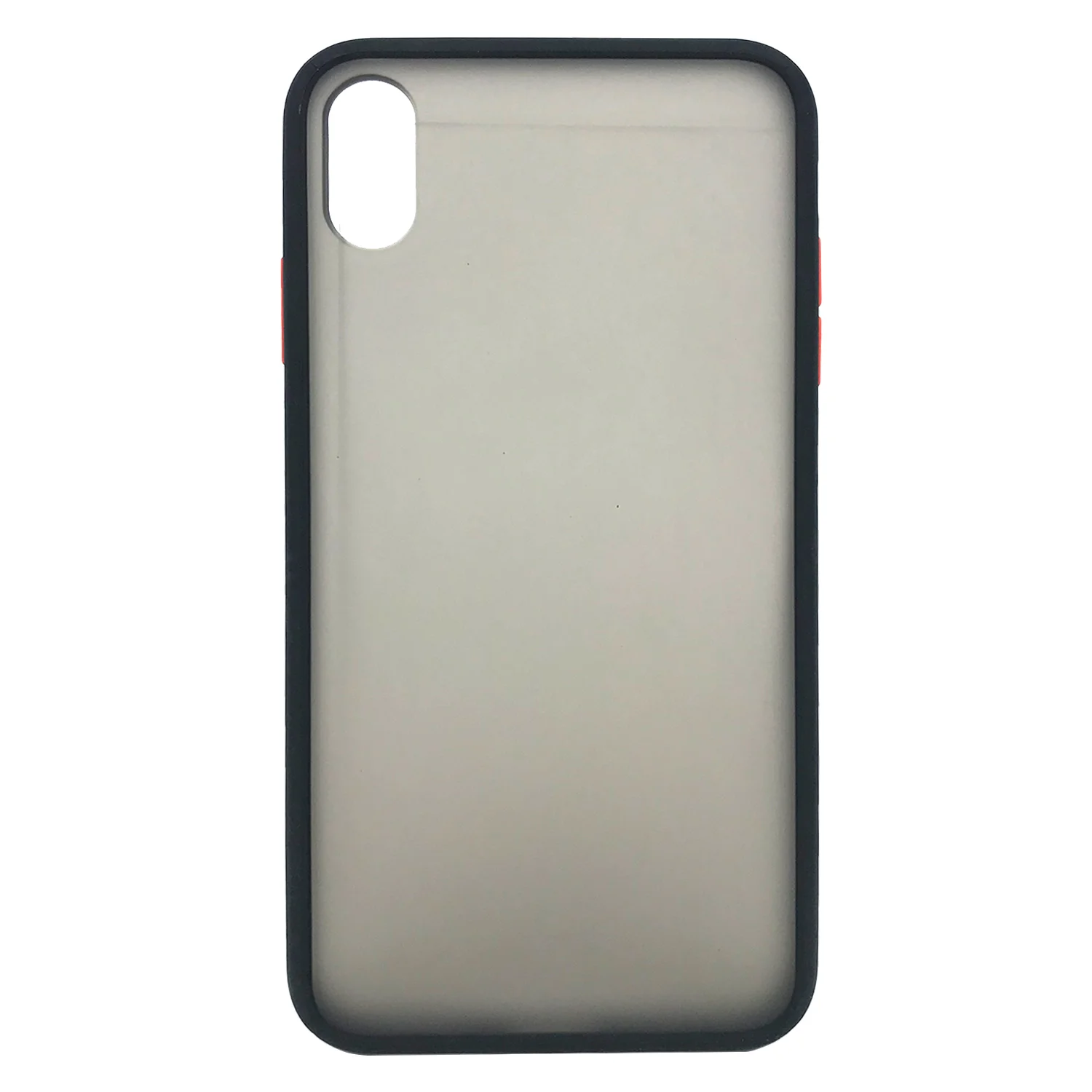 Nettech Apple iPhone XS Max Uyumlu Montreal Seri Arka Koruma Kılıf (Siyah) NT-81480