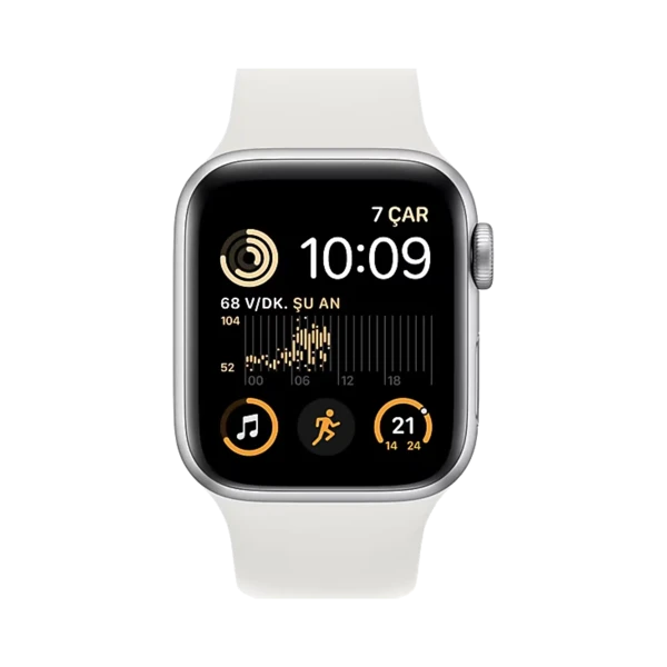 Apple Watch SE 2 - Alüminyum - 40mm - GPS - Gümüş - 2
