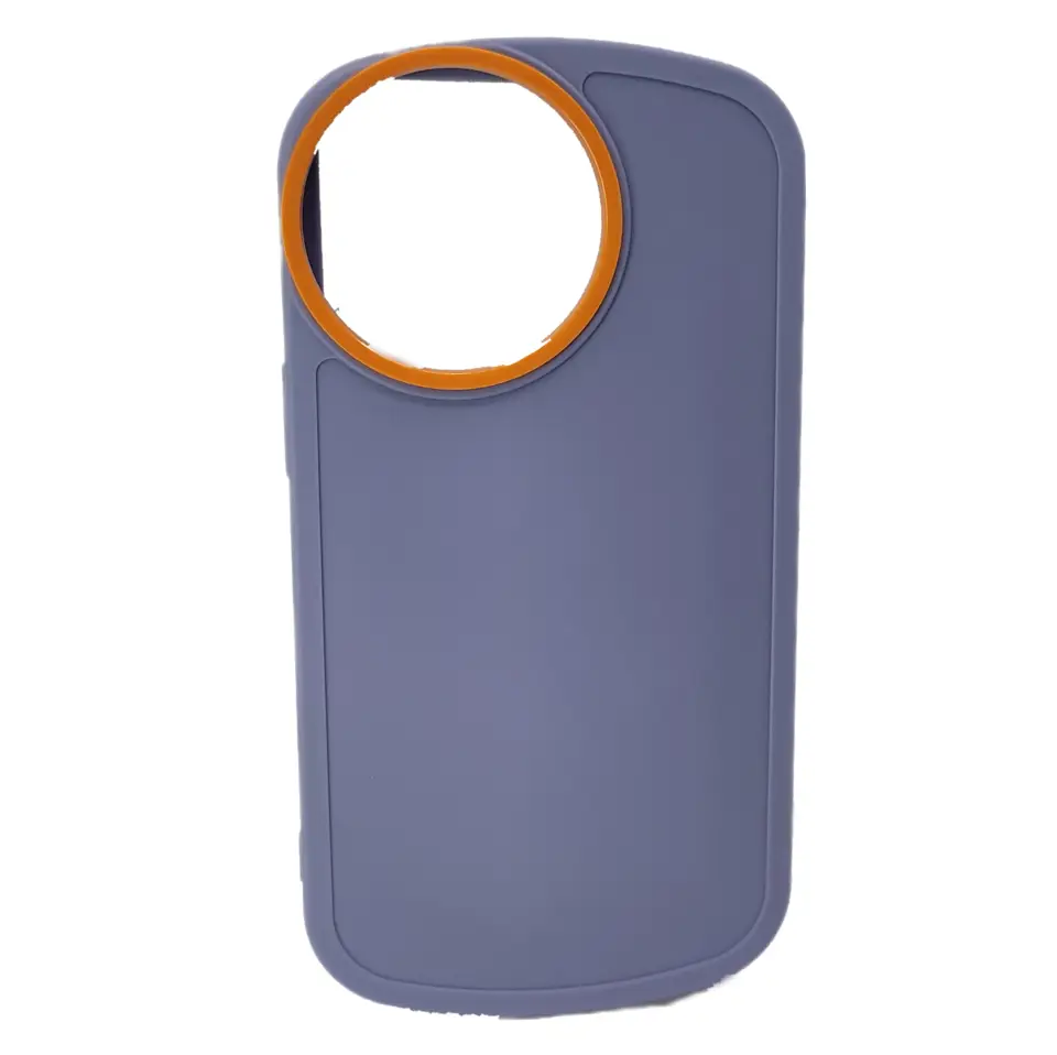 Nettech Apple iPhone 13 Pro Uyumlu Silindir Camera Seri Arka Koruma Kılıf (Lila) NT-95078