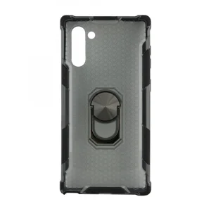Nettech Samsung Galaxy Note 10 Uyumlu Ring King Arka Koruma Kılıf (Siyah) VR-17228