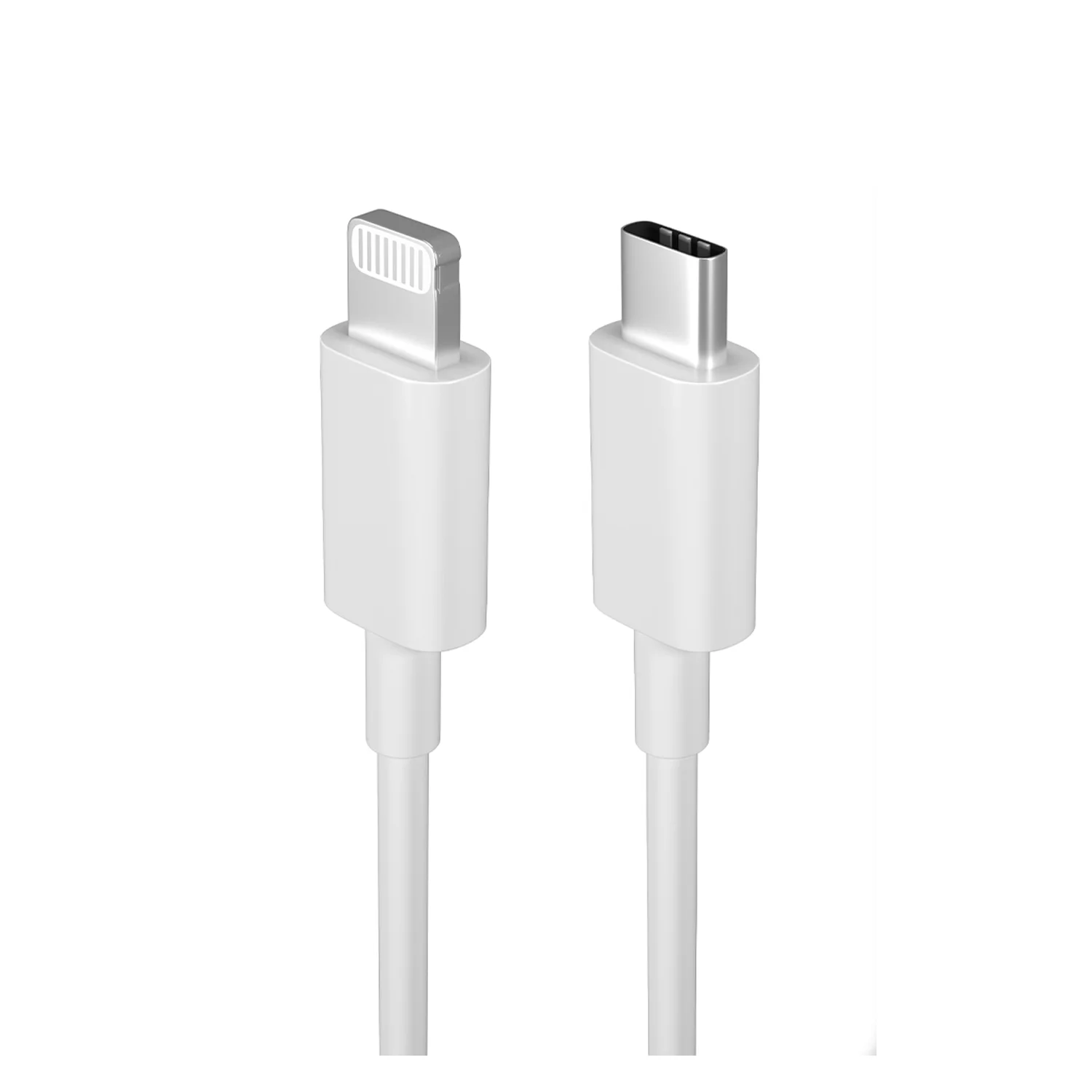 Teknonet TN-DC15 20W PD Plexy 100 Cm Type-C To Lightning Şarj ve Data Kablosu (Beyaz) NT-92581