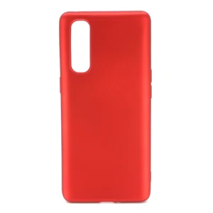 Nettech Oppo Reno 3 Pro Uyumlu Suide Arka Koruma Kılıf (Kırmızı) NT-80159