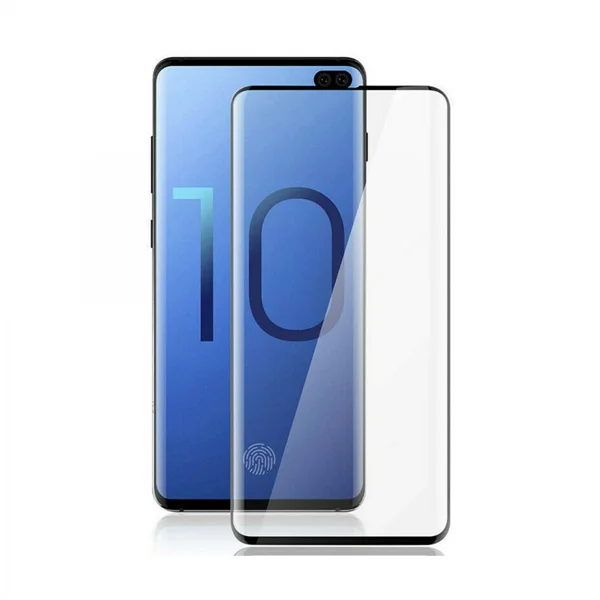 Nettech Samsung Galaxy S10 Uyumlu Ön Koruma Polymer Nano Ekran Koruyucu (Siyah) VR-14909 - 1