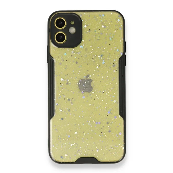 Nettech Apple iPhone 12 Mini Uyumlu Platin Simli Arka Koruma Kılıf (Karışık/Çok Renkli) NT-89590 - 5