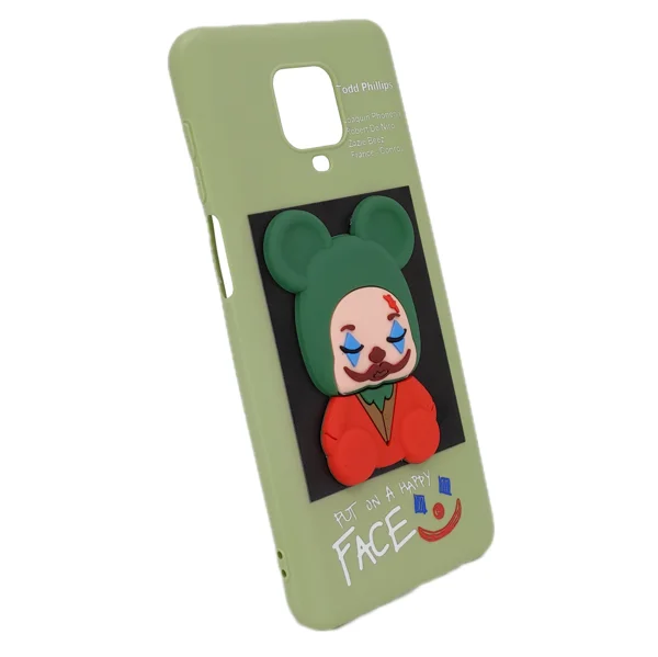 Nettech Xiaomi Redmi Note 9 Pro Uyumlu Three D Case Seri Arka Koruma Kılıf (Yeşil) NT-95102 - 2