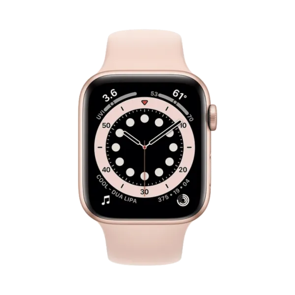 Apple Watch Series 6 - Alüminyum - 44mm - Cellular - Altın