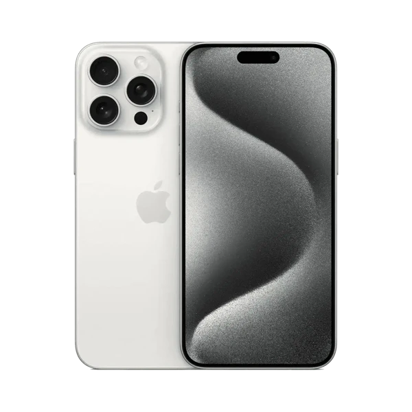 Apple iPhone 15 Pro - 256 GB - E-Sim - Beyaz Titanyum - 1