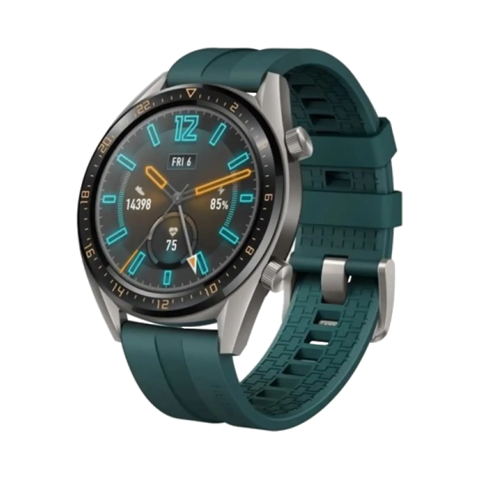 Huawei Watch GT Active - Paslanmaz Çelik - 46.5mm - GPS - Yeşil