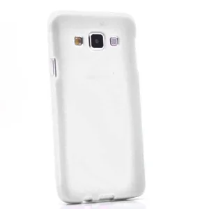 Galaxy A7 Kılıf Zore Süper Silikon Kapak - Renksiz