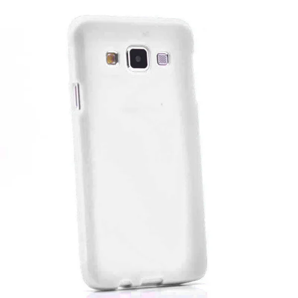 Galaxy A7 Kılıf Zore Süper Silikon Kapak - Renksiz - 1