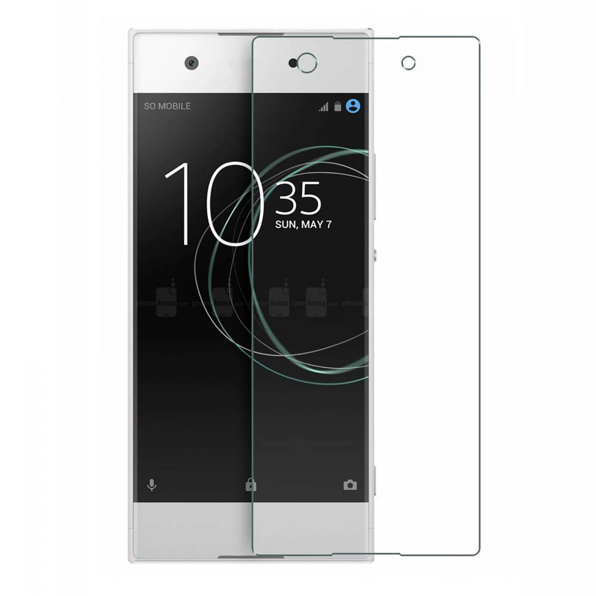 Nettech Sony Xperia Xa1 Plus Uyumlu Ön Koruma Cam Ekran Koruyucu NT-19579
