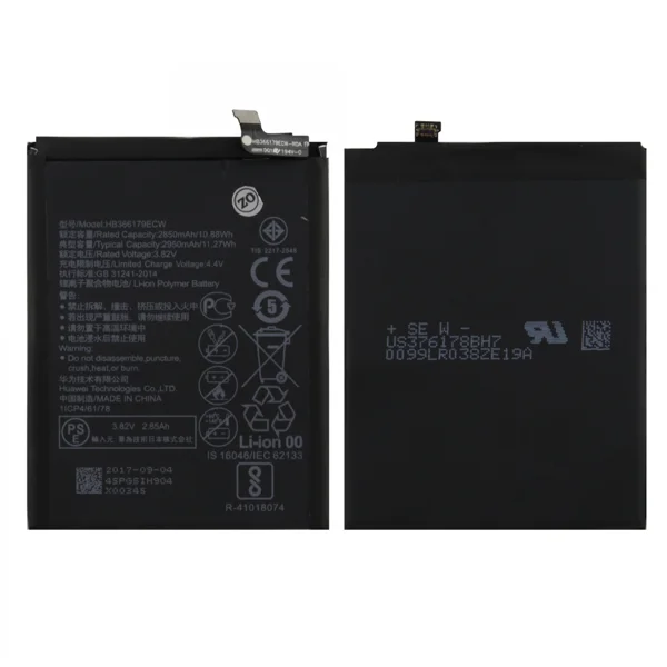 Teknonet Huawei Nova 2 Uyumlu Huawei HB366179ECW 2850 MAh Batarya NT-28991 - 1