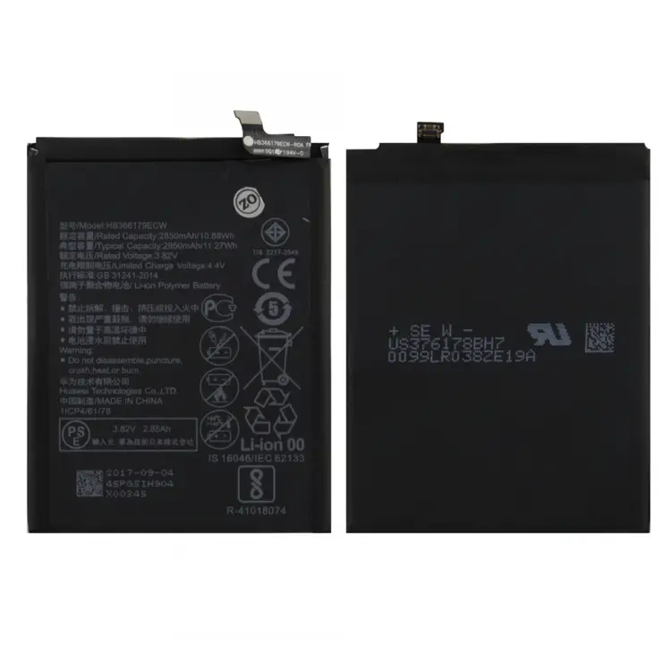 Teknonet Huawei Nova 2 Uyumlu Huawei HB366179ECW 2850 MAh Batarya NT-28991