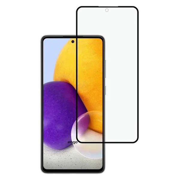 Nettech Samsung Galaxy A72 Uyumlu Ön Koruma Mat Seramik Nano Ekran Koruyucu (Siyah) NT-88590 - 1