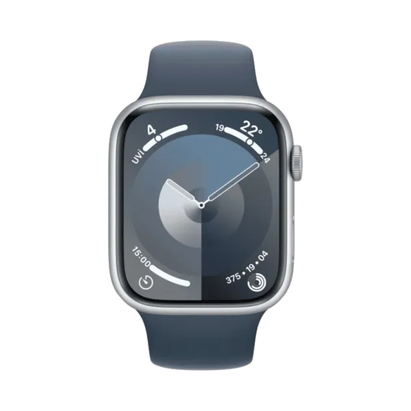 Apple Watch Series 9 - Alüminyum - 45mm - Cellular - Gümüş
