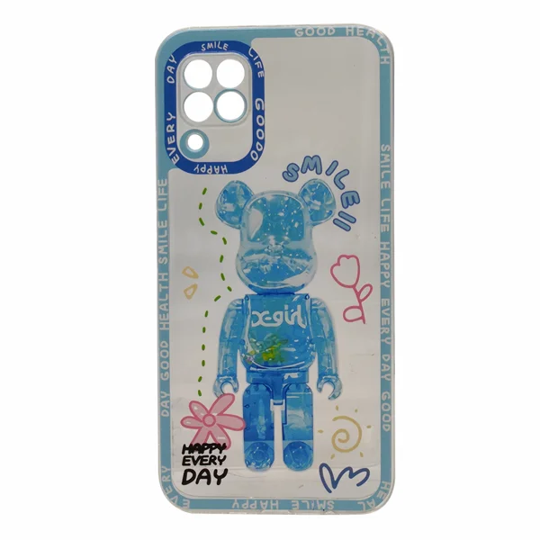 Nettech Huawei P40 Lite Uyumlu Kristal Carachter Seri Arka Koruma Kılıf (Mor) NT-95000 - 1