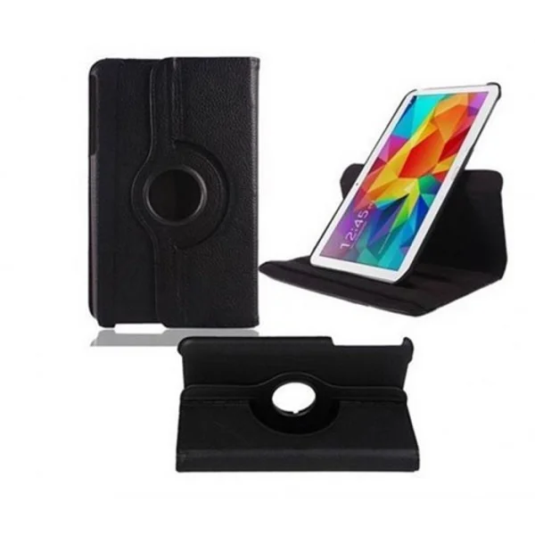 Nettech Samsung Galaxy T330 Tab 4 8.0 Uyumlu 360 Kapaklı Kılıf (Siyah) VR-4242 - 3