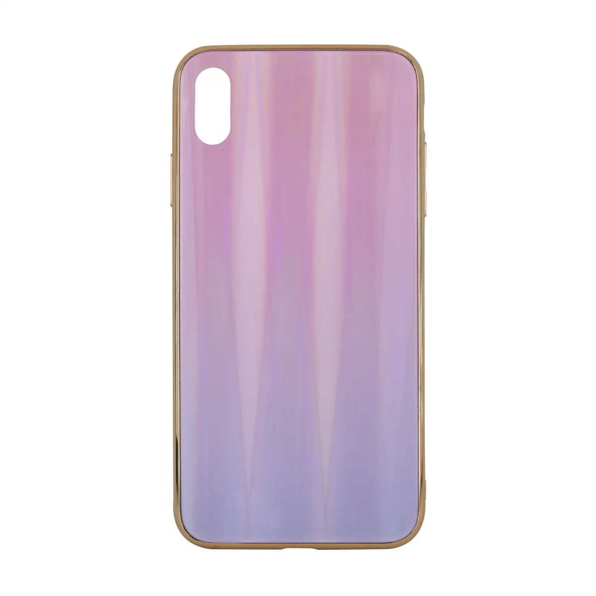 Nettech Apple iPhone XS Max Uyumlu Degrade Arka Koruma Kılıf (Pembe) VR-18308
