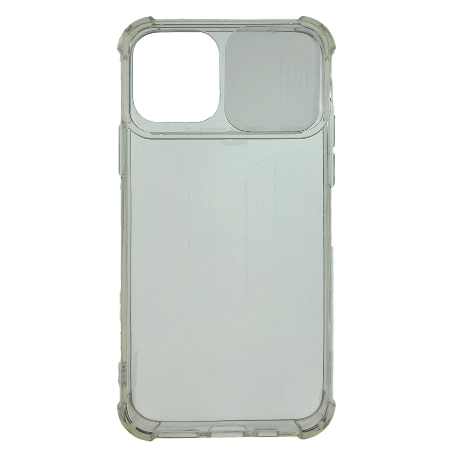 Nettech Apple iPhone 11 Pro Uyumlu Şeffaf Kamera Kızaklı Arka Koruma Kılıf (Şeffaf) NT-91257