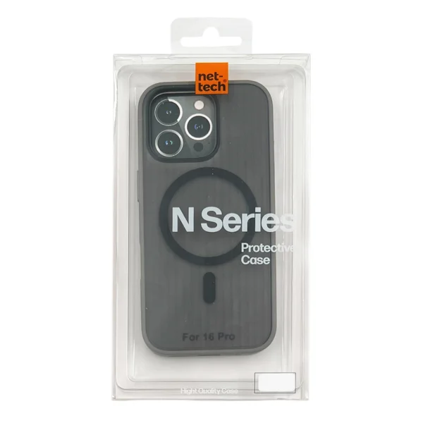 Nettech Apple iPhone 16 Pro Uyumlu NT-N062 Arka Koruma Kılıf (Gri) NT-111236 - 3