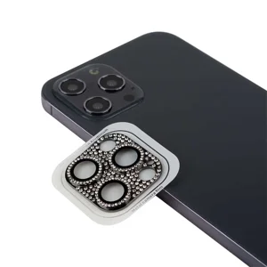 Apple iPhone 11 Pro Zore CL-08 Kamera Lens Koruyucu - Siyah