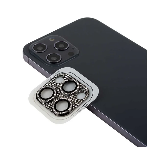 Apple iPhone 11 Pro Zore CL-08 Kamera Lens Koruyucu - Siyah - 2