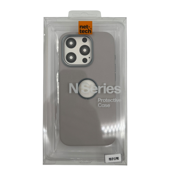 Nettech Apple iPhone 15 Pro Uyumlu NT-N020 Arka Koruma Kılıf (Gri) NT-106494 - 3