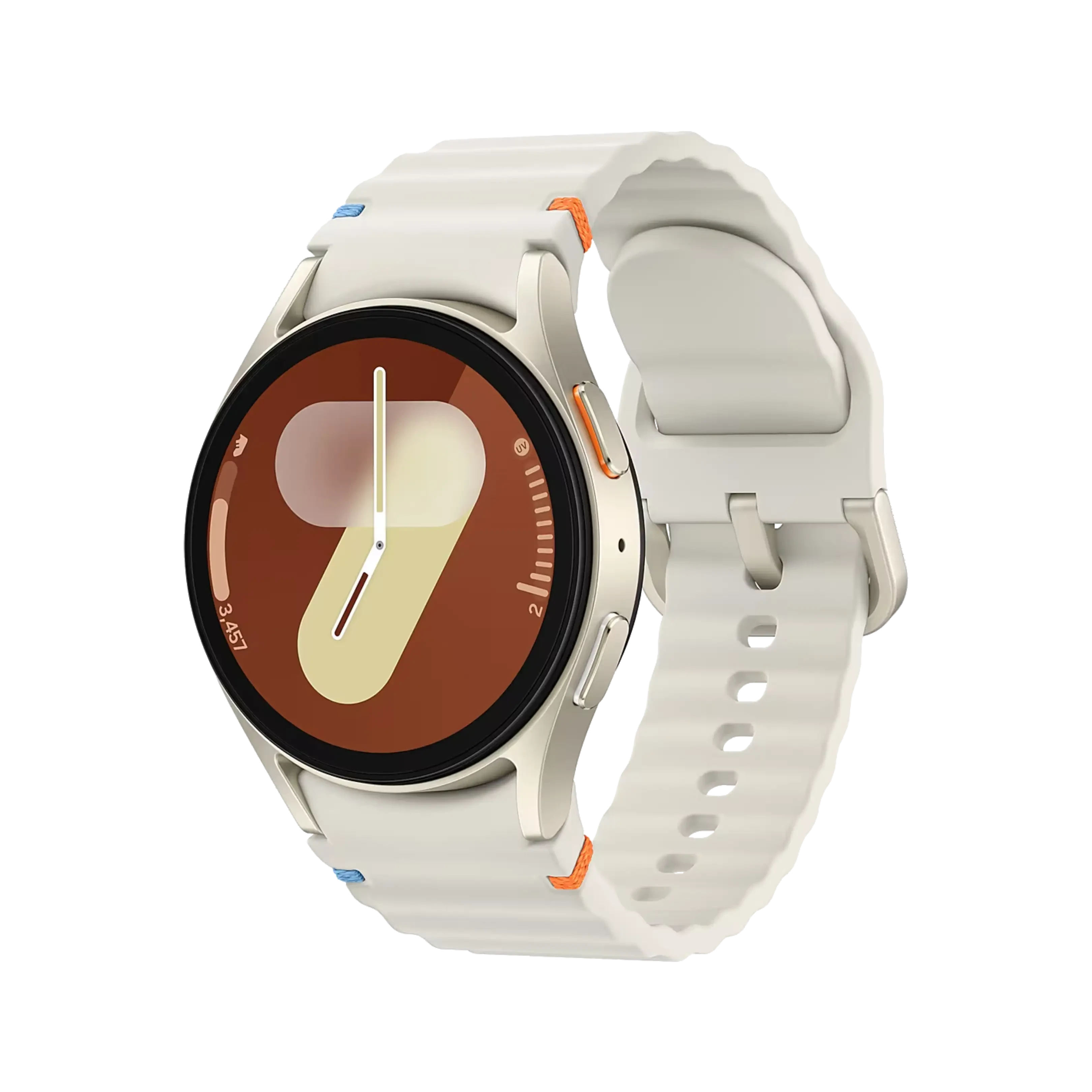 Samsung Galaxy Watch 7 - Alüminyum - 40 mm - Bluetooth Wi-Fi - Krem
