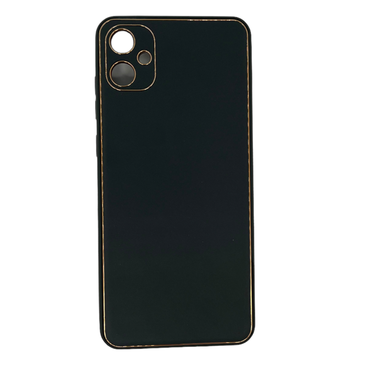 Nettech Samsung Galaxy A05 Uyumlu Coco Leather Seri Arka Koruma Kılıf (Yeşil) NT-106652