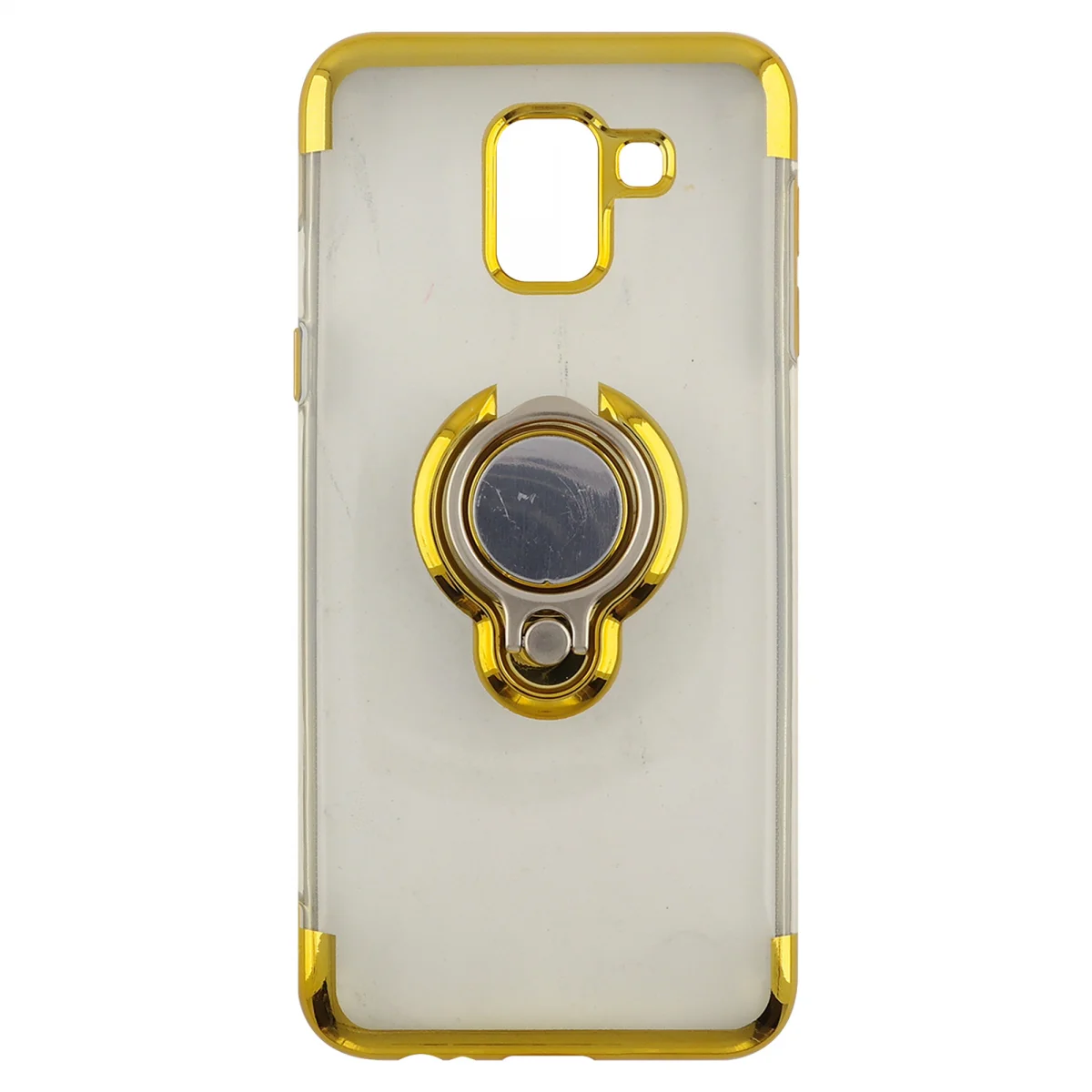 Nettech Samsung Galaxy J600 J6 Uyumlu Gess Seri Arka Koruma Kılıf (Gold) VR-14220