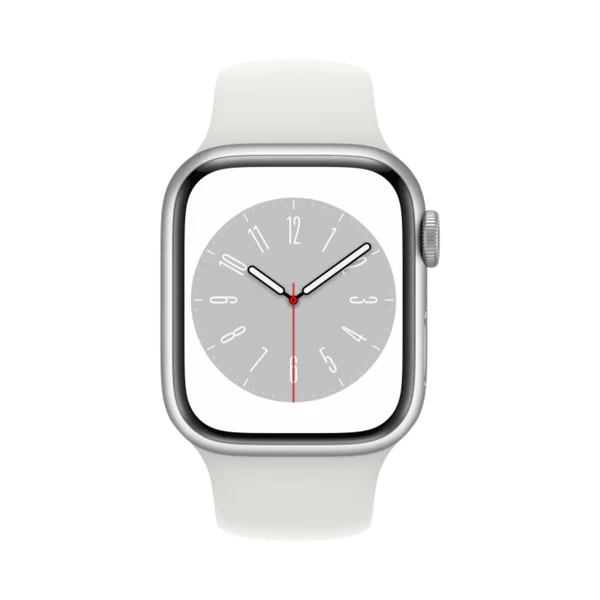 Apple Watch Series 8 - Alüminyum - 41mm - Cellular - Gümüş - 2