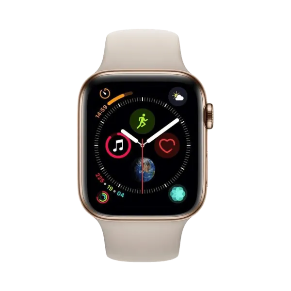 Apple Watch Series 4 - Paslanmaz Çelik - 44mm - Cellular - Altın - 2