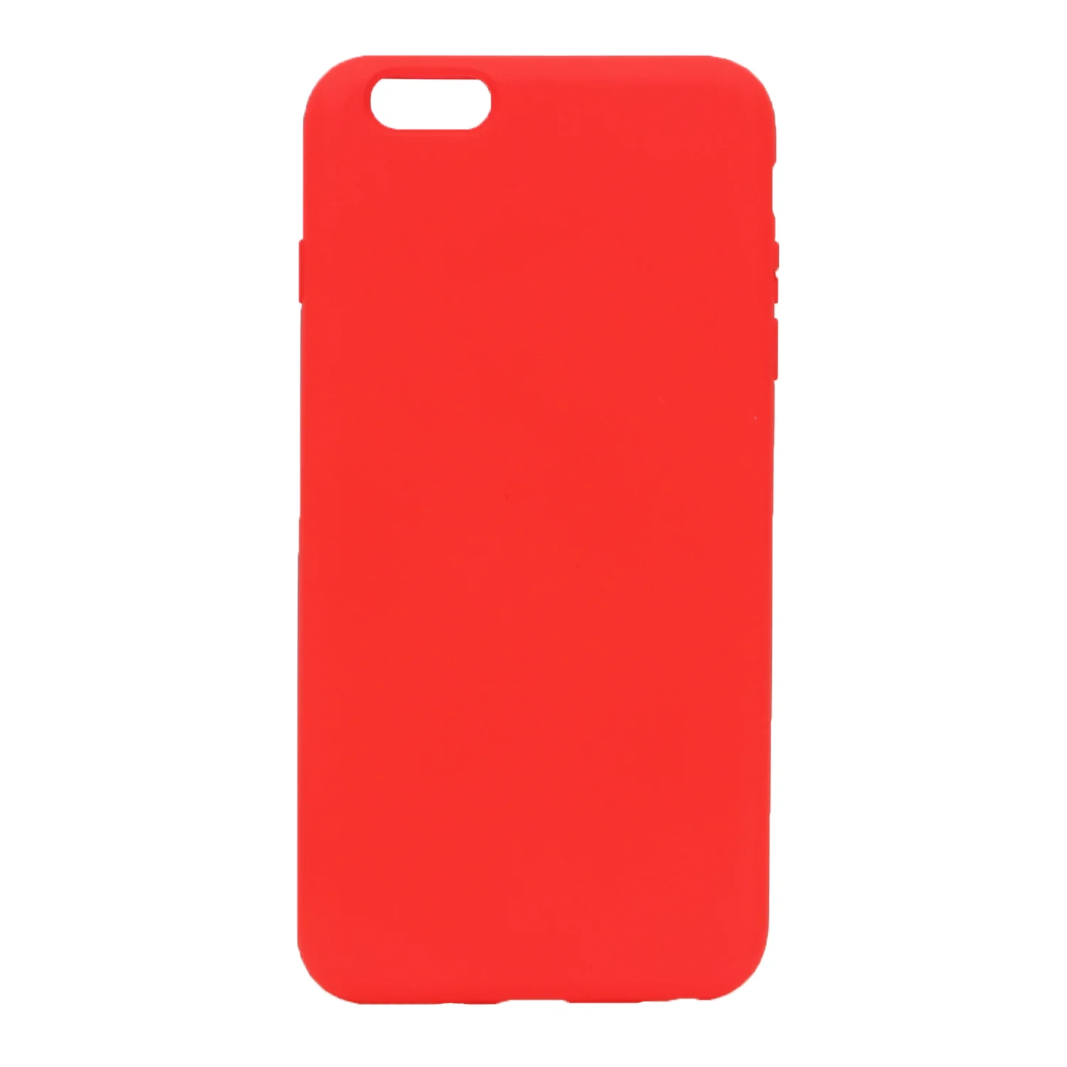 Nettech Apple iPhone 6 Plus Uyumlu Nano Arka Koruma Kılıf (Kırmızı) NT-79266