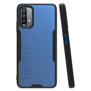 Nettech Xiaomi Poco M3 Uyumlu Platin Seri Arka Koruma Kılıf (Siyah) NT-86517