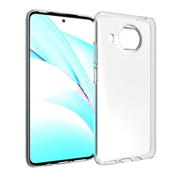 Nettech Xiaomi Mi 10T Lite Uyumlu Lüx Seri Arka Koruma Kılıf (Şeffaf) NT-83654 - 1