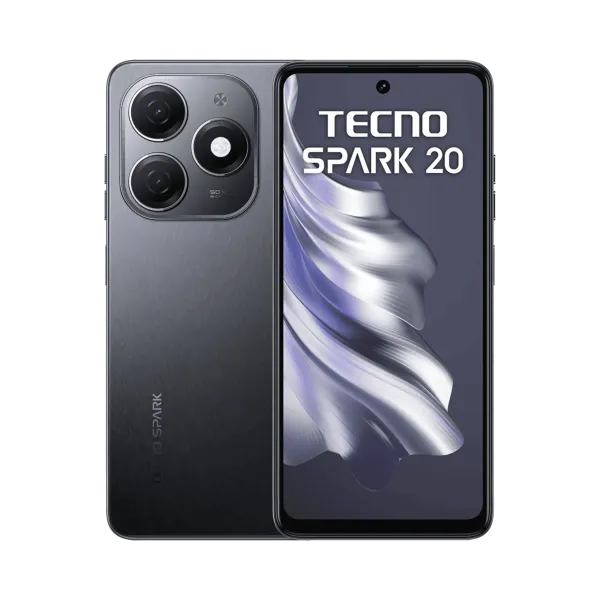Tecno Spark 20 - 128 GB - Siyah - 1