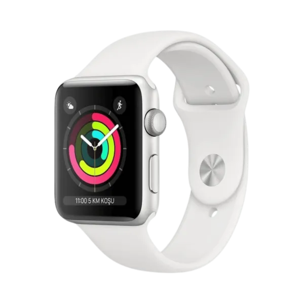 Apple Watch Series 3 - Alüminyum - 42mm - GPS - Gümüş - 1