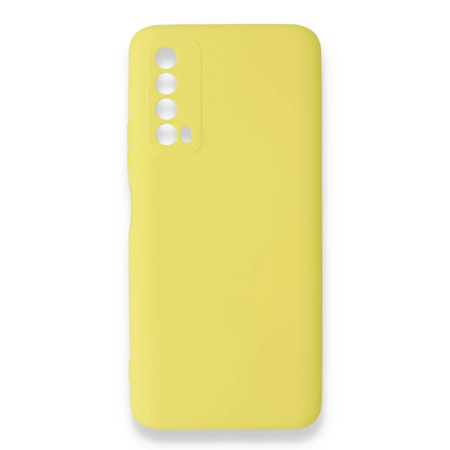 Nettech Huawei P Smart 2021 Uyumlu Nano Arka Koruma Kılıf (Sarı) NT-87491