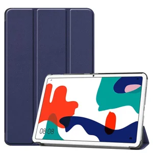 Huawei MatePad 10.4 Zore Smart Cover Standlı 1-1 Kılıf - Lacivert