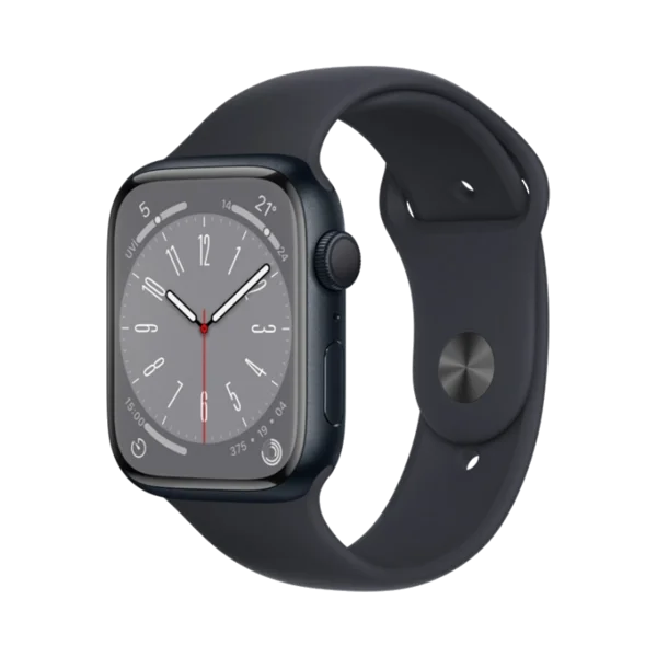 Apple Watch Series 8 - Alüminyum - 45mm - GPS - Gece yarısı