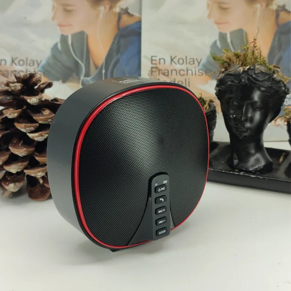 Nettech NT-BTS01 Kablosuz Hoparlör - Speaker (Siyah) NT-31060 - 4