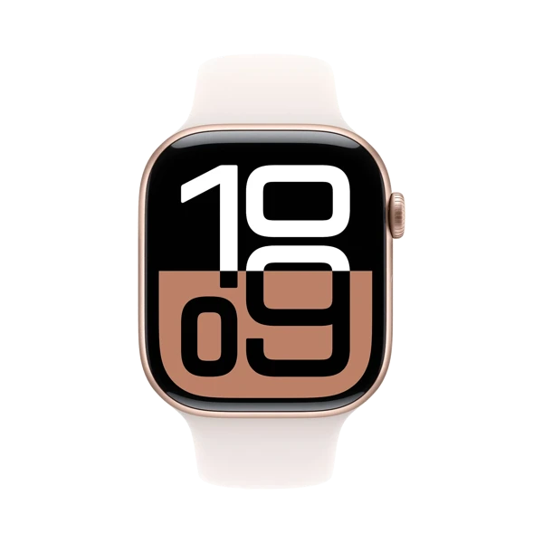 Apple Watch Series 10 - Alüminyum - 46mm - GPS - Roze Altın
