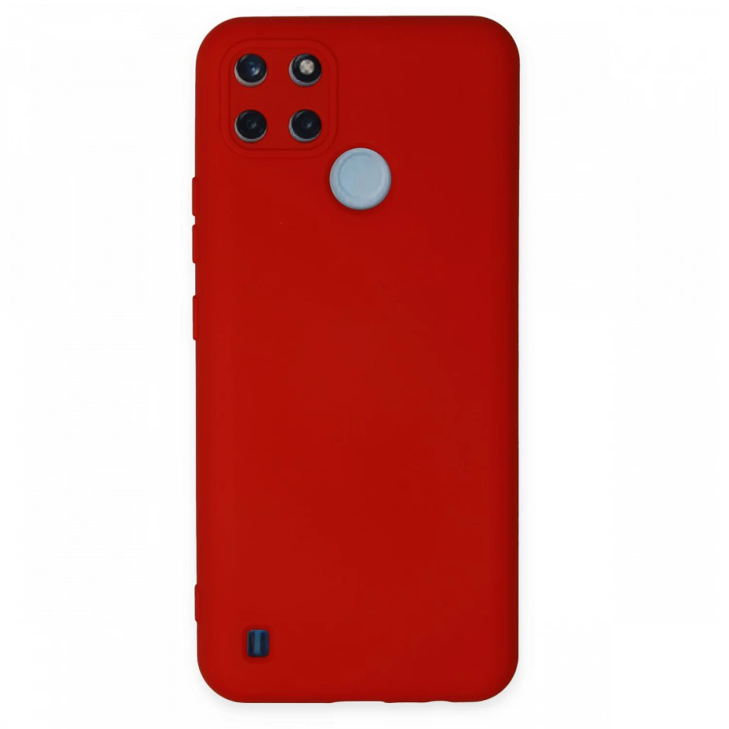 Nettech Realme C21Y Uyumlu Lansman Seri Arka Koruma Kılıf (Kırmızı) NT-100165