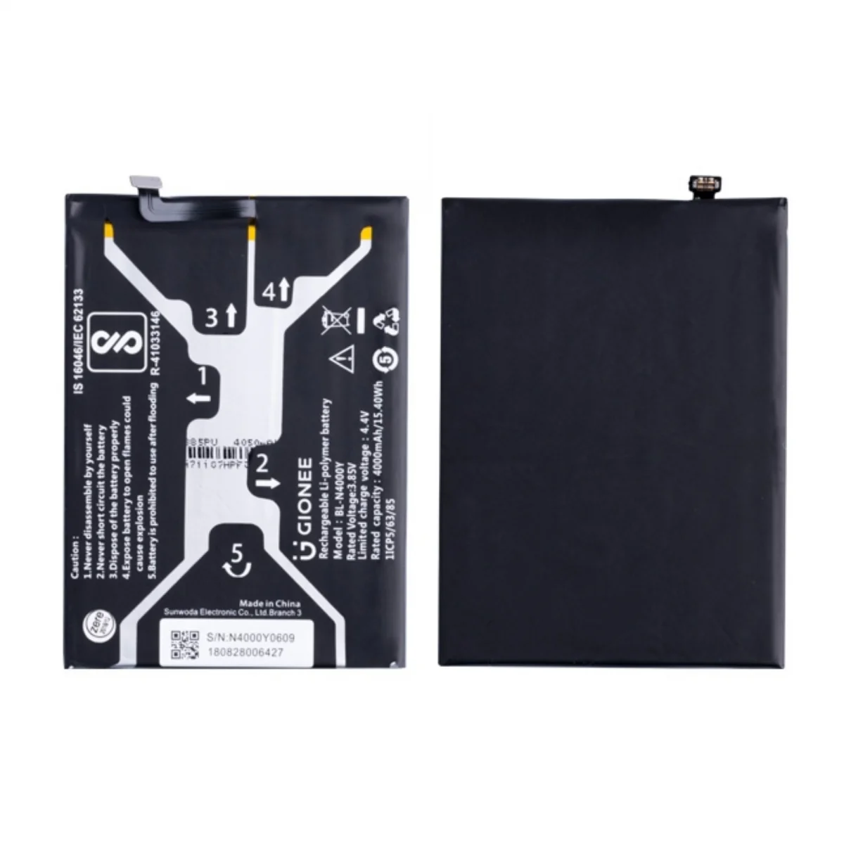 Teknonet Casper Via P2 Uyumlu Nettech BL-N4000Y 4000 MAh Batarya NT-28981